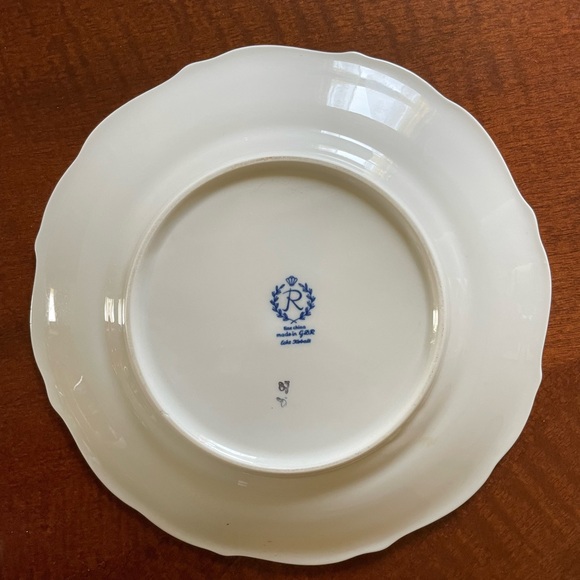 Reichenbach 8159k Echt Kobalt Trio, Floral and Gold Porcelain - Picture 6 of 9